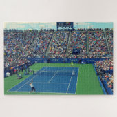 Onmogelijke puzzel - Tennis-stadion Legpuzzel (Horizontaal)