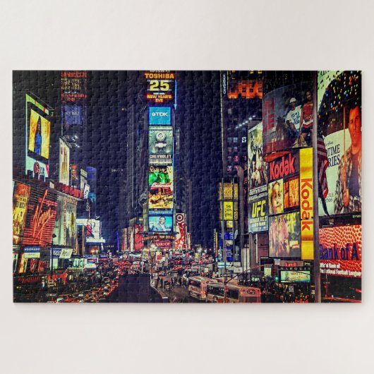 Onmogelijke puzzel - Times Square Legpuzzel (Horizontaal)
