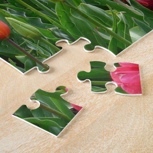 Onmogelijke puzzel - Tulpen (Zijkant)