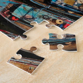 Onmogelijke puzzel - Vissende boten Legpuzzel (Zijkant)