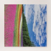 Onmogelijke puzzel - Vloeiend veld Legpuzzel (Horizontaal)