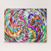 Onmogelijke Puzzel: Vortex Mozaïek Legpuzzel (Horizontaal)
