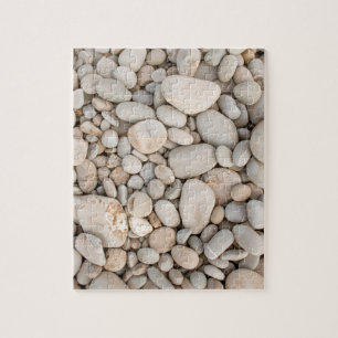 Onmogelijke puzzel - witte kebbels legpuzzel