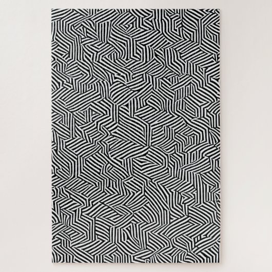 Onmogelijke Puzzel Zebra illusie Legpuzzel (Verticaal)