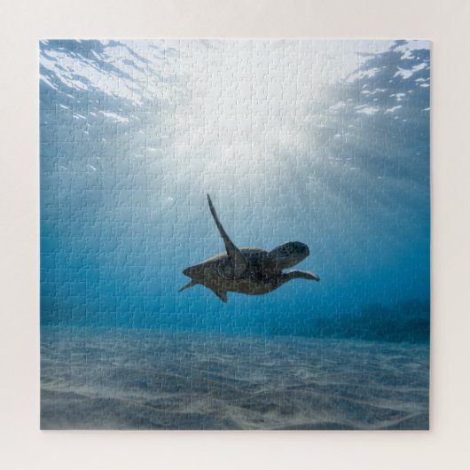 Onmogelijke puzzel - Zee schildpad (Verticaal)