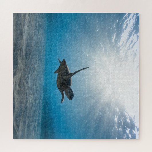 Onmogelijke puzzel - Zee schildpad Legpuzzel (Horizontaal)