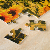 Onmogelijke puzzel - Zonnebloemveld Legpuzzel (Zijkant)
