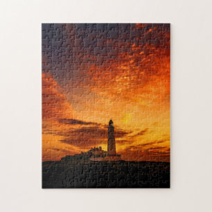 Onmogelijke puzzel - zonnesteek op de vuurtoren