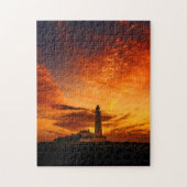 Onmogelijke puzzel - zonnesteek op de vuurtoren legpuzzel (Verticaal)