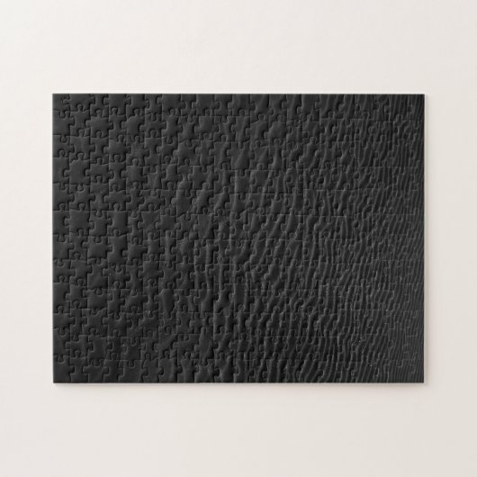 Onmogelijke puzzel - zwart zand legpuzzel (Horizontaal)