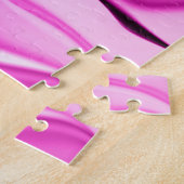 Onmogelijke puzzels roze grappige grap cadeau (Zijkant)