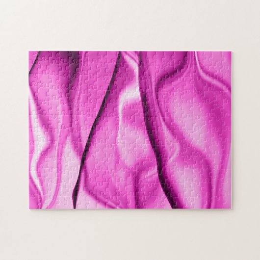 Onmogelijke puzzels roze grappige grap cadeau (Horizontaal)