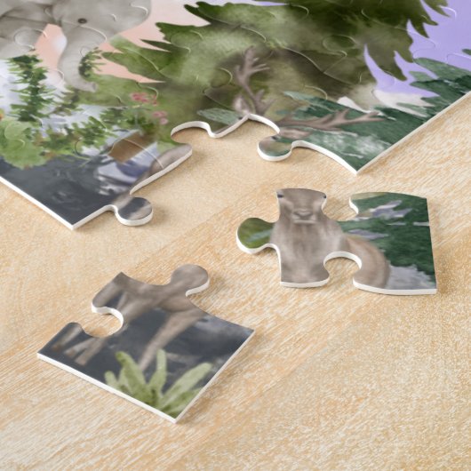 Onmogelijke puzzelWaterverf Legpuzzel (Zijkant)