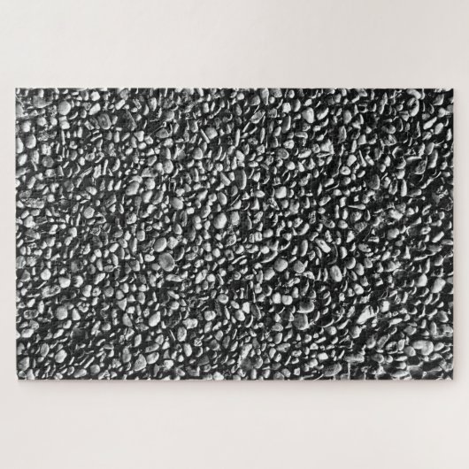 Onmogelijke zwarte en witte bruine Pavement Legpuzzel (Horizontaal)