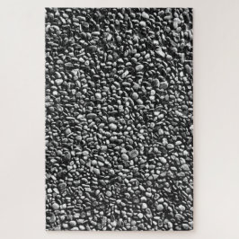 Onmogelijke zwarte en witte bruine Pavement Legpuzzel