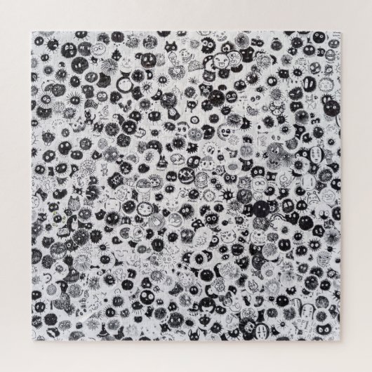 Onmogelijke zwarte en witte puzzels voor volwassen (Verticaal)