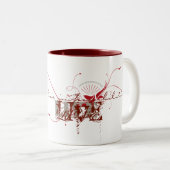 Onmogelijkheden Tweekleurige Koffiemok (Voorkant rechts)