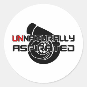 Onnatuurlijk gepantserd ronde sticker