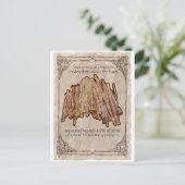 Onnatuurlijke stapel van briefkaart van teken (Staand voorkant)