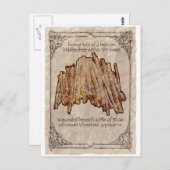 Onnatuurlijke stapel van briefkaart van teken (Voorkant / Achterkant)