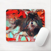 ONNI BEER - FINNISH LAPPHUND - Mousepad Muismat (Met muis)