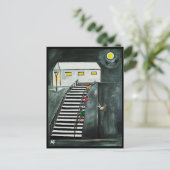 Onnodige stappen schilderij van Alfred Fox Briefkaart (Staand voorkant)