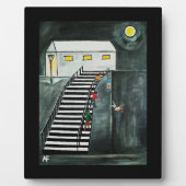 Onnodige Stappen Schilderij van Alfred Fox Fotoplaat (Voorkant)