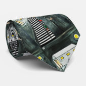 Onnodige stappen schilderij van Alfred Fox Stropdas (Opgerold)