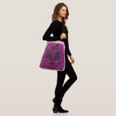 Onnozele Konijn Crossbody Tas (Op model)
