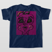 Onnozele Konijn  T-shirt (Laag Achter)