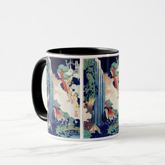 Ono Herfsten Hokusai Japanse Fine Art Mok (Voorkant links)