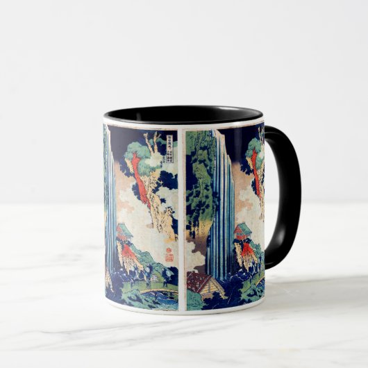 Ono Herfsten Hokusai Japanse Fine Art Mok (Voorkant rechts)