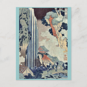 Ono-Herfsten op de Kisokaido door Katsushika, Hoku Briefkaart