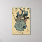 Onoe Kikugoro III - toneelspeler circa 1824-1830 Canvas Afdruk (Voorkant)