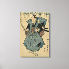 Onoe Kikugoro III - toneelspeler circa 1824-1830 Canvas Afdruk