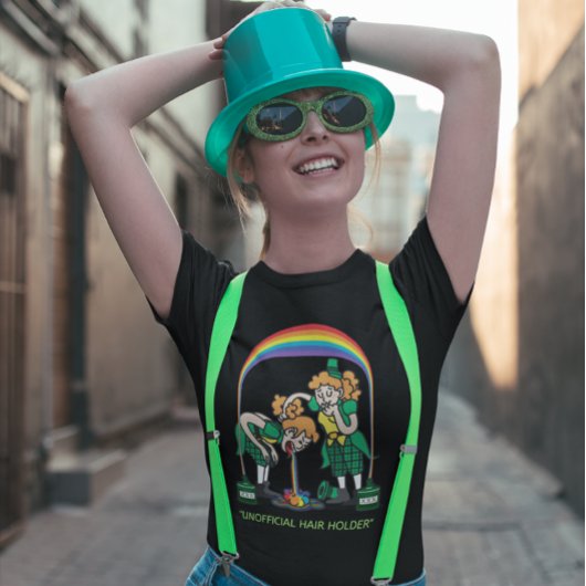 "Onofficiële haarhouder" St. Patrick's Day T-shirt
