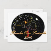 Onofficiële Thunder Over Louisville 2010 Post Card Briefkaart (Voorkant / Achterkant)
