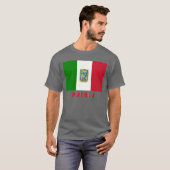 Onofficiële vlag van Puebla T-shirt (Voorkant volledig)