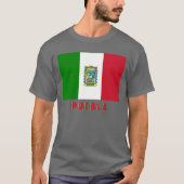 Onofficiële vlag van Puebla T-shirt (Voorkant)