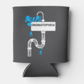 Onomatopee creatief schrijven of poëzie blikjeskoeler (Voorkant)