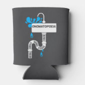 Onomatopee creatief schrijven of poëzie blikjeskoeler (Achterkant)