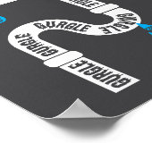 Onomatopee creatief schrijven of poëzie poster (Hoek)