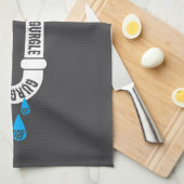 Onomatopee creatief schrijven of poëzie theedoek (Quarter Fold)