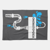 Onomatopee creatief schrijven of poëzie theedoek (Horizontaal)