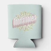 Onomatopoeia Explosion English Language Blikjeskoeler (Achterkant)