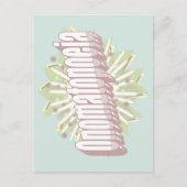 Onomatopoeia Explosion English Language Briefkaart (Voorkant)