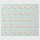 Onomatopoeia Explosion English Language Cadeaupapier (Vlak)