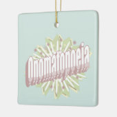 Onomatopoeia Explosion English Language Keramisch Ornament (Links)