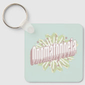 Onomatopoeia Explosion English Language Sleutelhanger (Voorkant)