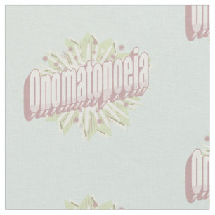 Onomatopoeia Explosion English Language Stof